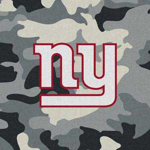 NFL New York Giants Camo Steam Deck Handheld Gaming Computer Skin